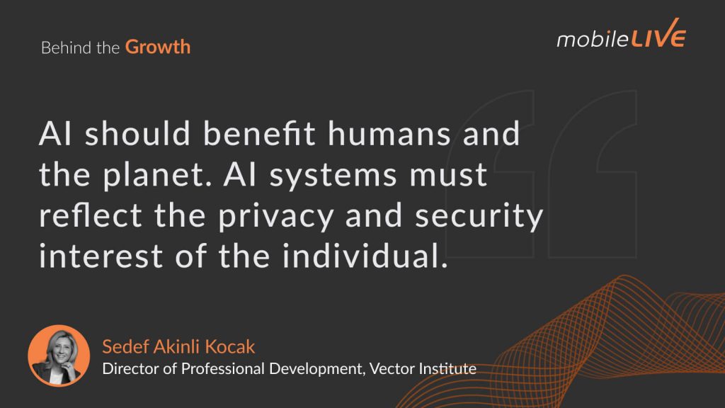 AI should benefit humans and the planet. AI systems must reflect the privacy and security interest of the individual.