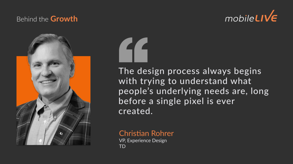 The design process always begins with trying to understand what people's underlying needs are, long before a single pixel is ever created.